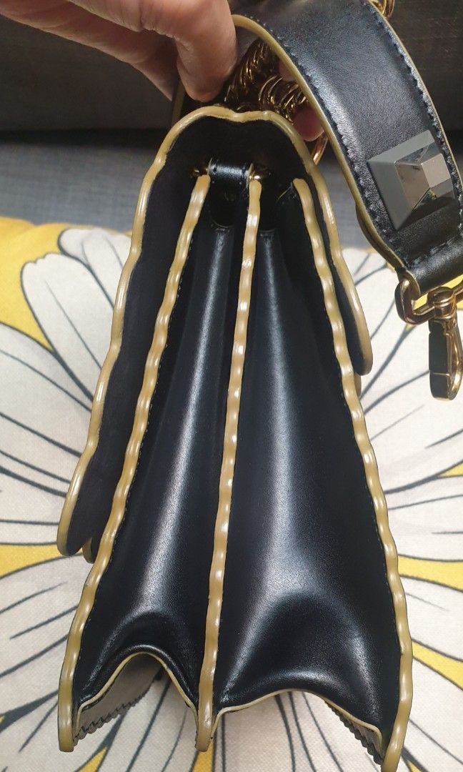 FENDI Kan I (Category: Luxury Bags & Wallets) located in General Trias. Submitted by mimispreloves (Listing ID 1389841399, Image 2). Description: ❗FENDI Kan I Top handle bag Rank A with authenticity card & dustbag Php42k only.