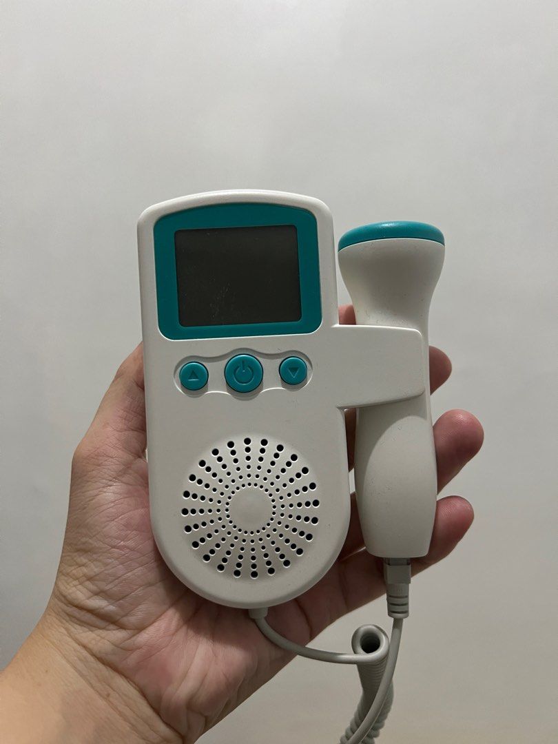 Fetal Doppler (Category: Maternity Care) located in General Santos City (Dadiangas). Submitted by maibenz (Listing ID 1389797033, Image 2). Description: Great working condition. Color: Green .