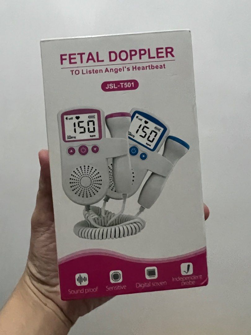 Fetal Doppler (Category: Maternity Care) located in General Santos City (Dadiangas). Submitted by maibenz (Listing ID 1389797033, Image 1). Description: Great working condition. Color: Green .
