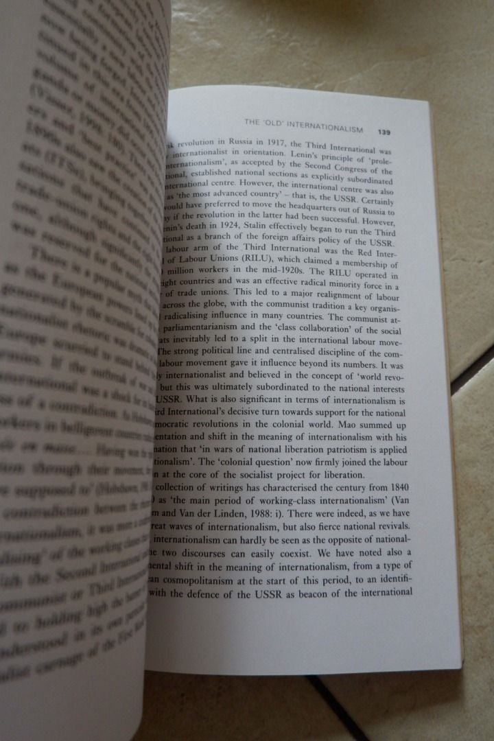 Globalisation and Labour by Ronaldo Munck (Category: Textbooks) located in Quezon City. Submitted by miletdeclutters (Listing ID 1389739015, Image 2). Description: trade paperback book with minimal foxing on edges no writings/highlights on pages good condition overall Published by IBON Books (2002) ISBN 971-8707-88-3 .