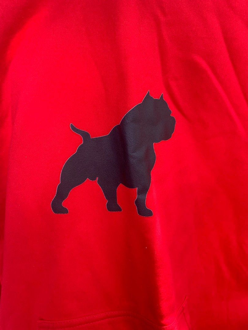 Hoodie - Red - American Bully Prints (Category: Coats, Jackets and Outerwear) located in Carmona. Submitted by bihira (Listing ID 1389692309, Image 3). Description: • FOR SALE • *** Please Read before inquiring *** *** Actual Photos Posted *** “Treat others as you would like to be treated.” *** Price Posted *** *** Item is Located in Carmona Cavite, can ship via JnT / LBC *** *** Still available while posted *** *** Payment Thru GCASH or Bank Tra