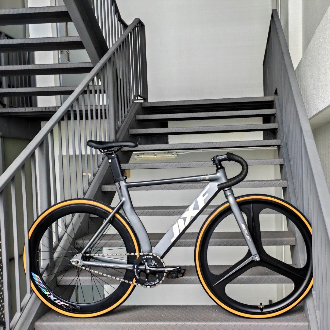 Jixf Fixie / Fixed gear bike - frameset ($210)/Complete Bike ( $379 ...