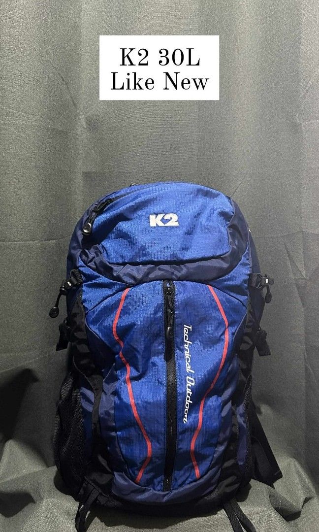 K2 Backpack 28L (Category: Backpacks) located in Bacolod City. Submitted by jmcercado (Listing ID 1389801547, Image 1). Description: Like New With Raincover 28L on tag but looks like 35L No Issue.