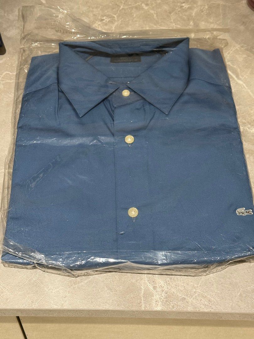 Lacoste Polo Blue [39] 💯 Original (Category: Tshirts & Polo Shirts ) located in San Juan City. Submitted by i_cess (Listing ID 1389836728, Image 3). Description: Lacoste Polo Blue [39] 💯 Original Authentic Brand New Blue MOP: GCash Delivery: Buyer .