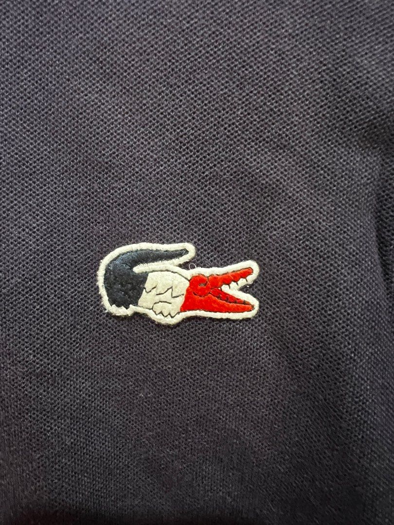 Lacoste Tricolor (Category: Tshirts & Polo Shirts ) located in Quezon City. Submitted by deviljin17 (Listing ID 1389673431, Image 3). Description: For Sale: Lacoste Tricolor From My Collection 🐊 Size 4 on tag Dimes: 18” x 26” Rate: 9/10 📩 Pm for faster transaction .