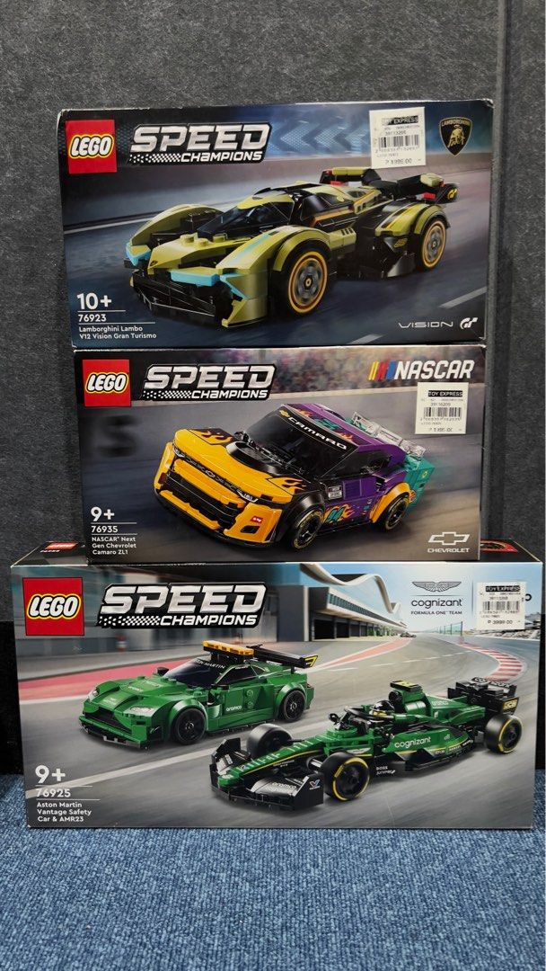 Lego Speed Champions (Category: Lego & Building Sets) located in Manila. Submitted by declutterwithceej (Listing ID 1389840908, Image 1). Description: All Brand New Sealed Authentic.