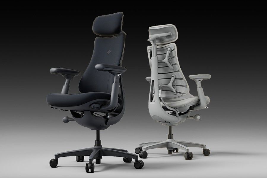 LiberNovo Omni Ergonomic Office/Gaming Chair + Dual-Tier StepSync