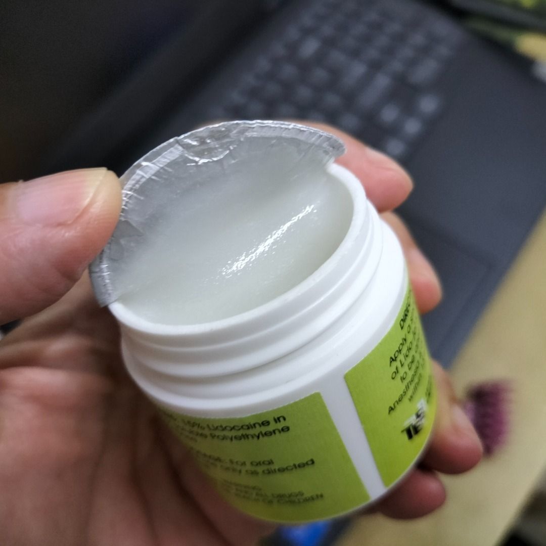Lidocaine Lido Jel 30g (Category: Medical Supplies & Tools) located in Paranaque City. Submitted by decluttering-all (Listing ID 1389681315, Image 3). Description: Lidocaine Lido Jel 30g mint nabawasan lang ng konti P220 only newly bought decluttering pick-up beside Toyota Bicutan Paranaque payment through BPI BDO gcash.