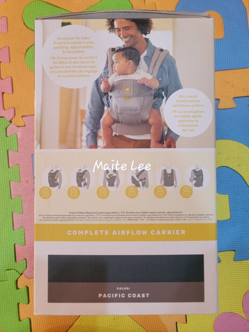 Lillebaby Complete Airflow Pacific Coast (Category: Carriers & Slings) located in Caloocan City. Submitted by maitelee2023485 (Listing ID 1389680910, Image 2). Description: 100% Authentic from Canada 🇨🇦.