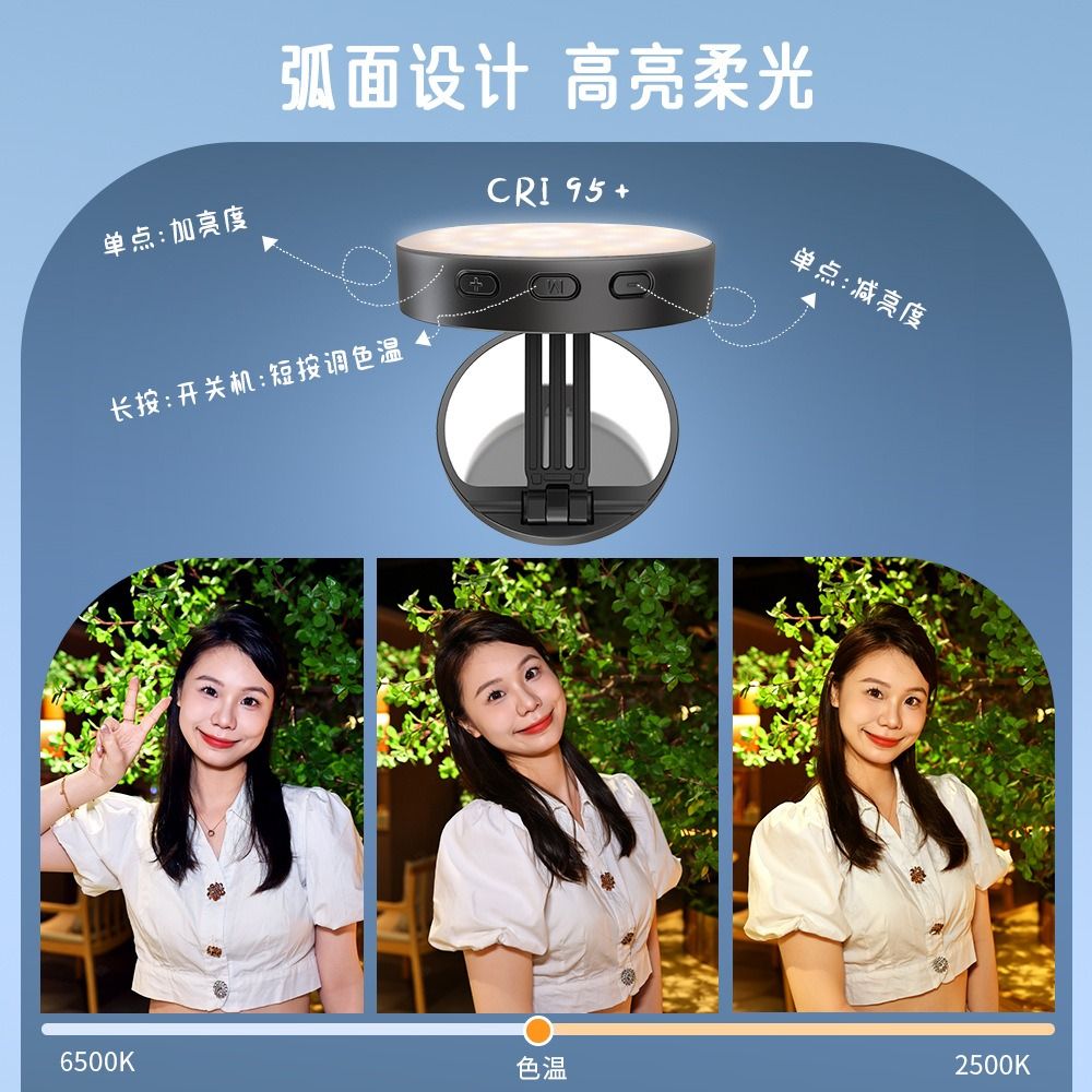 Luxceo R1 環形磁吸手機補光燈 beauty LED ring light 自拍美顏食物攝影通用, 手提電話, 電話及其他裝置配件 ...