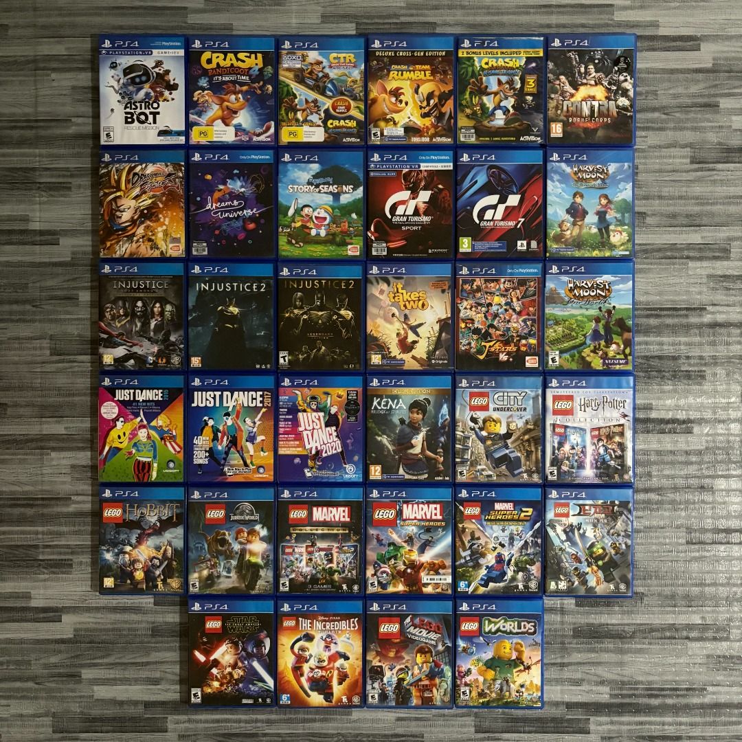PS4/PS5 KID GAMES SEPARATED - Physical Games - PRICES BELOW (Category: PlayStation) located in Cavite. Submitted by capsgaminghub (Listing ID 1389734251, Image 3). Description: ‼️FOR SALE/TRADE PS4 AND PS5 Kids Games~77 Titles‼️ ‼️SHIPPING NATIONWIDE ‼️ ‼️MAKE READING A HABIT‼️ PS5 Astrobot 2200 Crash Team Rumble (4P) 1100 Demon Slayer (2P) 1100 Demon Slayer (2P) (bnew sealed) 1300 Demon Slayer 2 (2P) (bnew sealed) 2400 Dragon Ball Fighter Z (2P)