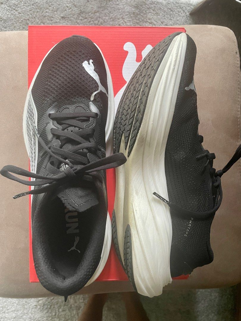 PUMA Deviate NITRO 3 (Category: Sneakers) located in Kuala Lumpur. Submitted by contradiction187 (Listing ID 1389758413, Image 3). Description: Bought in April 2025. Used less than 15 times It’s a good shoe, just don’t like the look of it. In great condition as it’s still new and was only used for indoor Hyrox workouts, minimal outdoor running. Upgraded to Adidas Adizero..