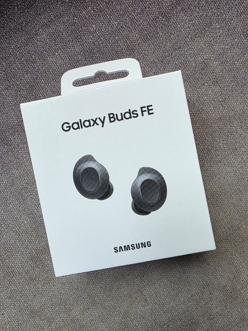 Samsung Galaxy Buds FE (Brand New) (Category: Earphones) located in Silang. Submitted by zencat.1ccc96 (Listing ID 1389758162, Image 2). Description: SAMSUNG GALAXY BUDS FE Original from Samsung Store original price - P 5,490.00 selling price - P 3,700.00 😉 RFS : Extra The Samsung Galaxy Buds FE feature Active Noise Cancellation, ambient sound mode, and long battery life (up to 8.5 hours of playtime, 30 hours with the case). They use Bluetooth 5