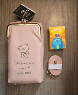 日本San-X 鬆弛熊Rilakkuma斜揹袋/側揹袋64238203764225110