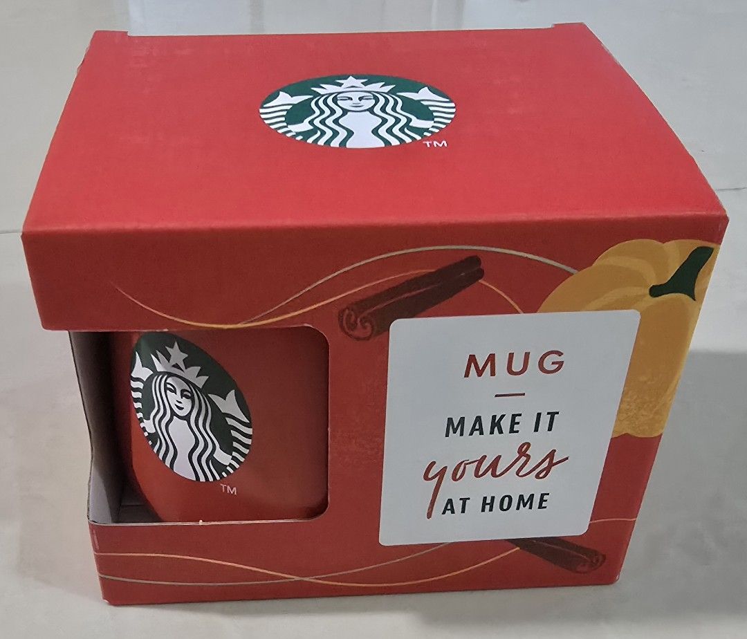 Starbucks Pumpkin Spice Mug 350ml - Brand New