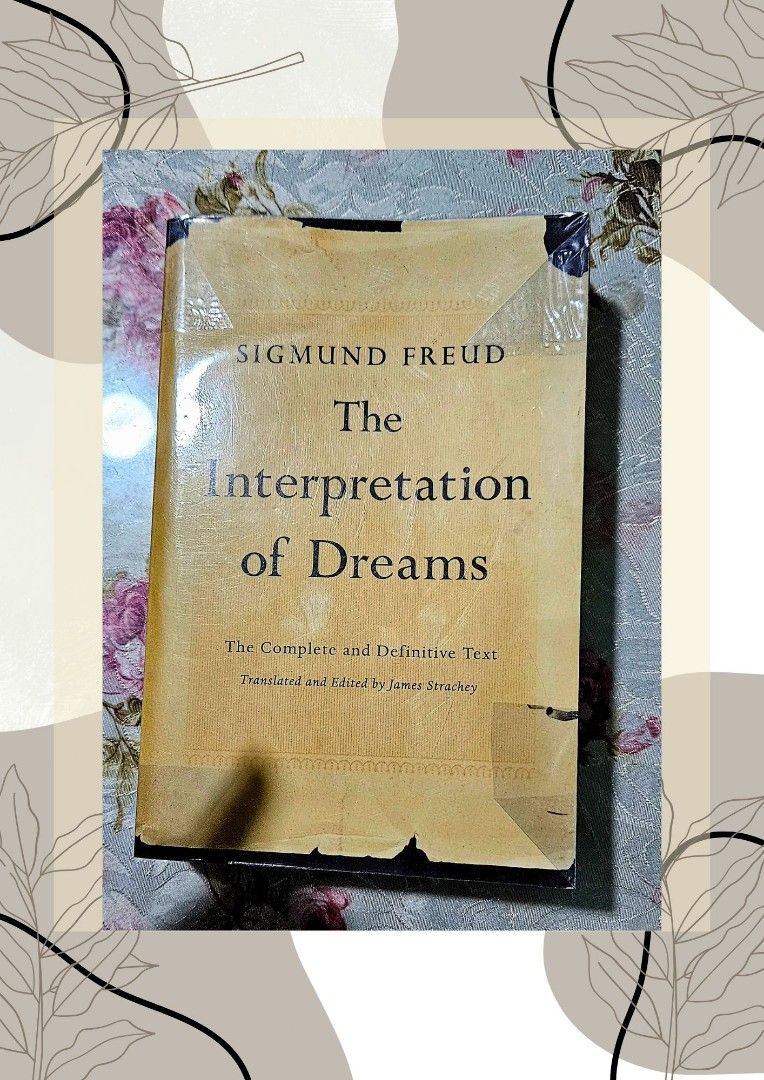 The Interpretation of Dreams (Category: Storybooks) located in San Pedro. Submitted by m.oliquiano (Listing ID 1389740418, Image 1). Description: Reason for selling: declutter Actual photo posted 📷 💳 Gcash Note: *Shipping fee will be charged to the customer. *Kindly settle the payment first before delivery of item..