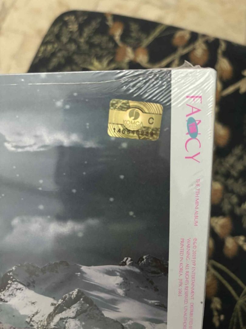 TWICE Fancy you album (AUTHENTIC / ORIGINAL) sealed never opened (Category: CDs & DVDs) located in Taytay. Submitted by gara1124 (Listing ID 1389742913, Image 3). Description: TWICE Fancy you album (AUTHENTIC / ORIGINAL) sealed never opened Price: P1000 RFS: decluttering Location near Tikling, Taytay NO COD, paymeny upon pick up .