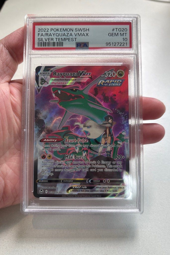 [WTS/WTT] Rayquaza Vmax Silver Tempest TG20 / Evolving Skies Rayquaza ...
