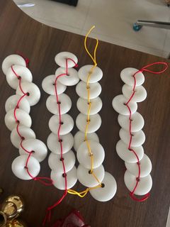 Jade Disc Beads, White Jade Clasp, Feng Shui64210710486914110