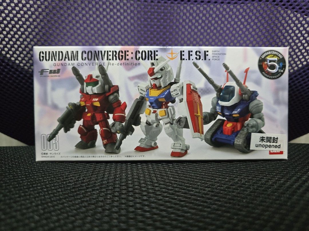 新品未開封 FW GUNDAM CONVERGE CORE 機動戦士ガンダム00 トランザムセット