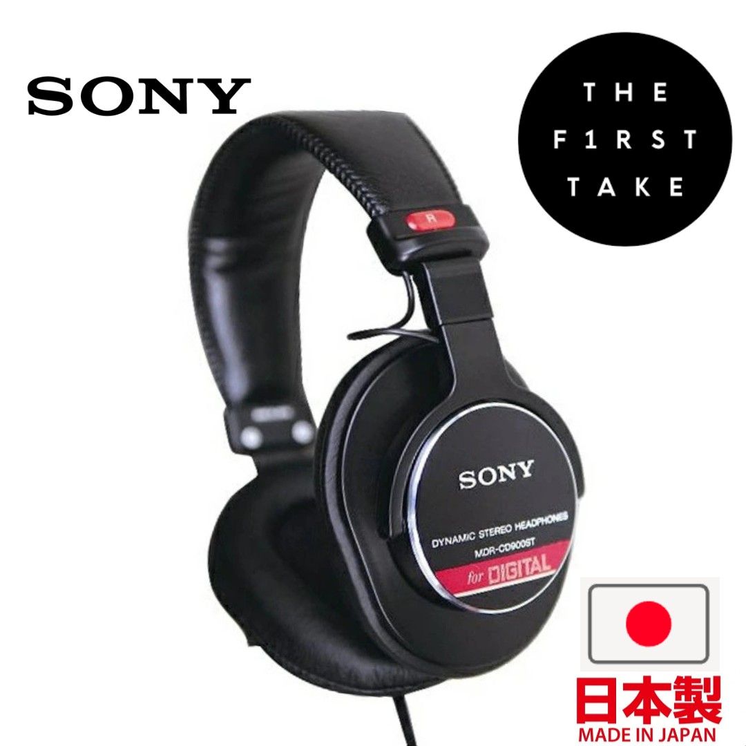 THE FIRST TAKE × MDR-CD900ST モニターヘッドホン『MDR-CD900ST』と「THE FIRST TAKE」の