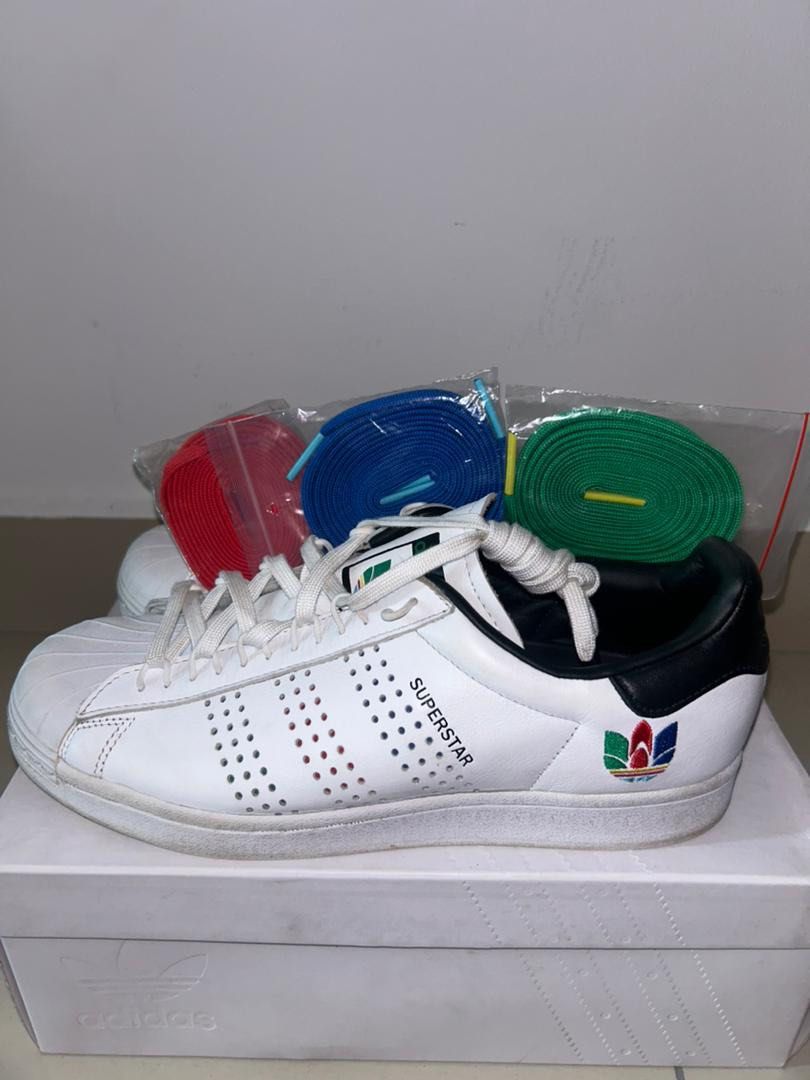 adidas tri color superstar