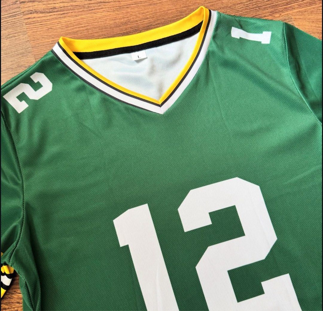 American football jersey (Category: Activewear) located in Binan City. Submitted by luckythriffs (Listing ID 1389857232, Image 2). Description: American Football Jersey Condition: 10/10 Issues: none ~Dimes~ L on tag Length: 27.5” Width: 20”.