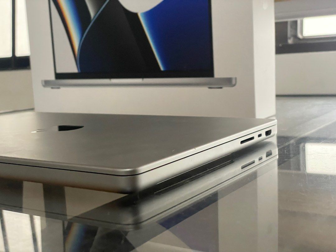 Apple Macbook Pro 14” M1 Pro 32GB RAM / 1 TB Storage (Category: Laptops & Notebooks) located in Cainta. Submitted by romyeon (Listing ID 1389939543, Image 3). Description: Selling my barely used Macbook pro 14” RFS: Want to switch to ipad pro Price: ₱100,000 Bought from official Apple Store online (2023) Details Macbook Pro 14.2” - Upgraded specs from base Chipset: M1 Pro (10-Core CPU, 16-Core GPU) RAM: 32 GB Storage: 1 TB OS: macOS Sequoia 15.6 