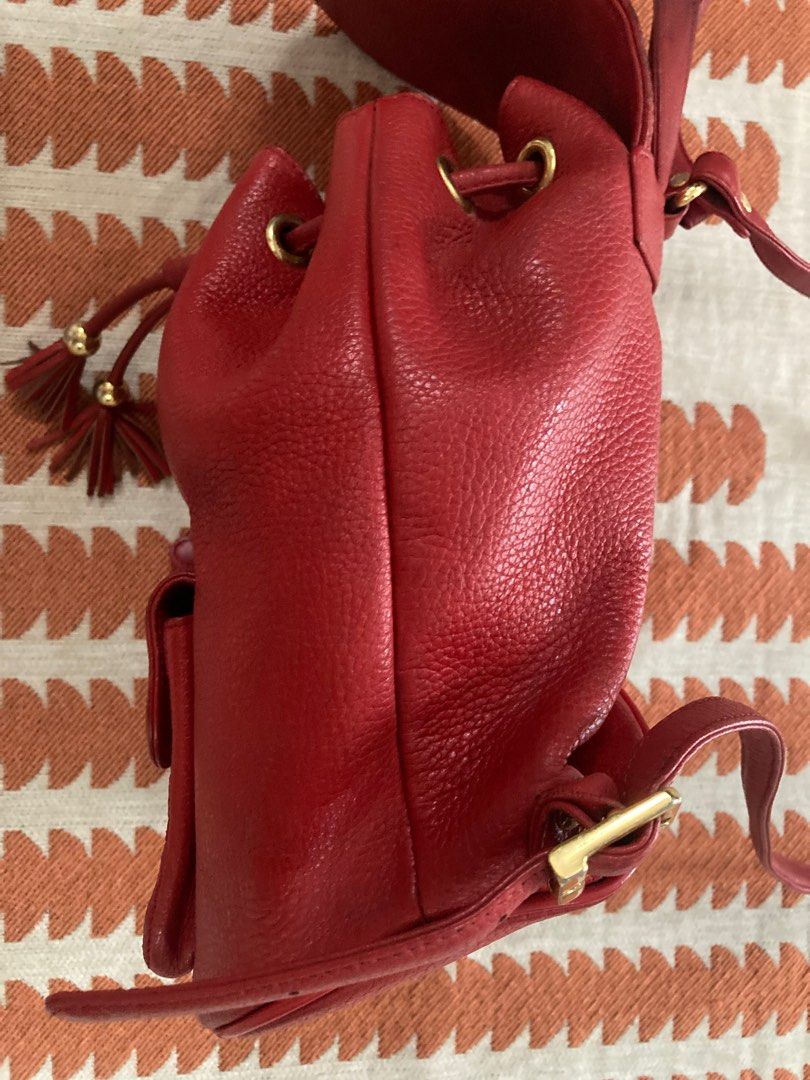 Authentic Vintage MCM leather backpack (Category: Luxury Bags & Wallets) located in Davao. Submitted by shopbymom (Listing ID 1389921684, Image 3). Description: Pretty pa Vintage Authentic .