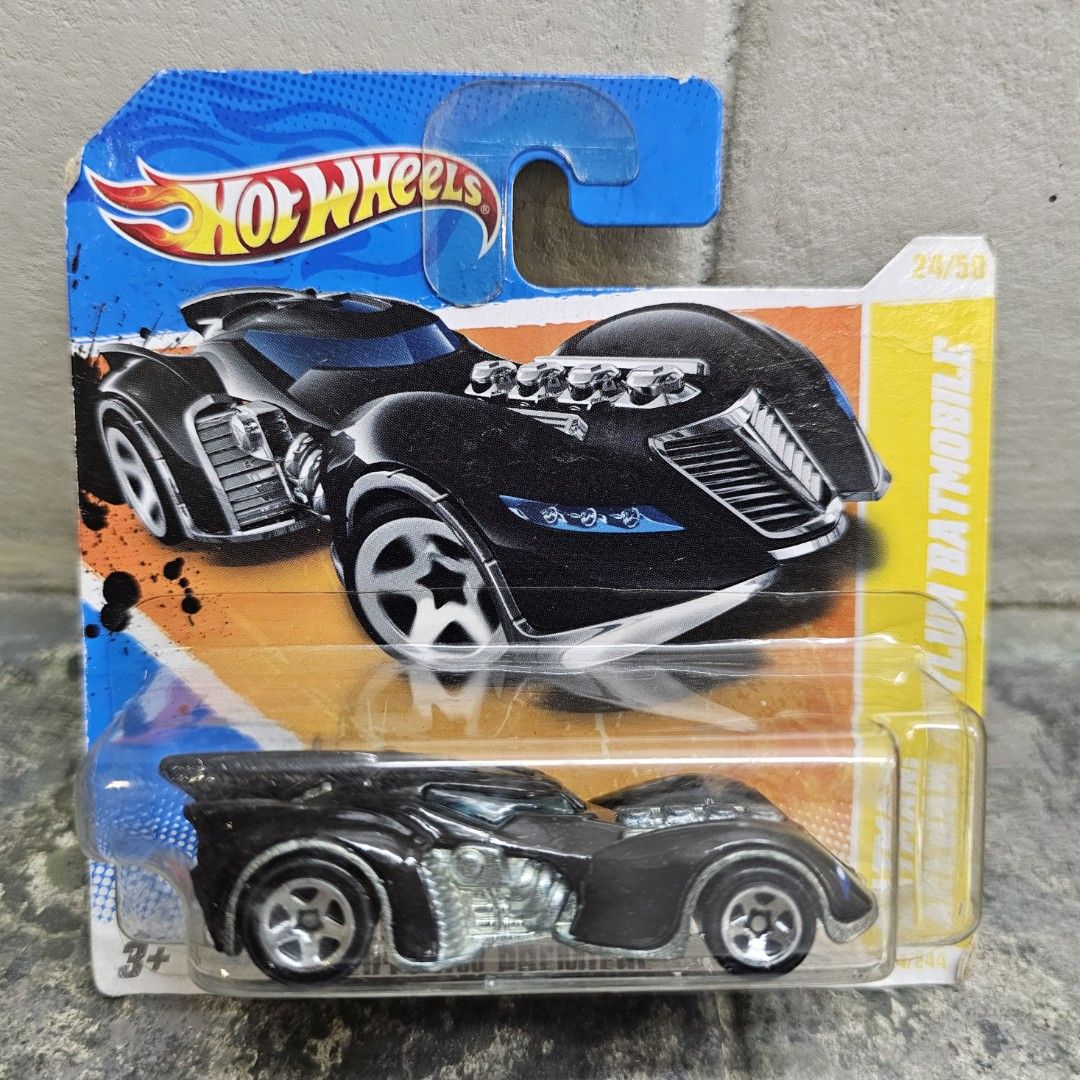 BATMAN ARKHAM ASYLUM BATMOBILE - 2011 Hot Wheels New Models Series (Category: Vehicle & Diecast Models) located in Quezon City. Submitted by charliebrown_olx (Listing ID 1389898214, Image 3). Description: Classification: New, Factory Sealed Condition: Mint on Near Mint Cards Price: Long Card/P130.00 Each, Short Card/P170.00 TERMS & CONDITIONS: 1. C.O.D. Can meet buyers at - Del Monte Ave, Q.C. 2. Shipping c/o Buyer. 3. Prices are Final. 4. Respec