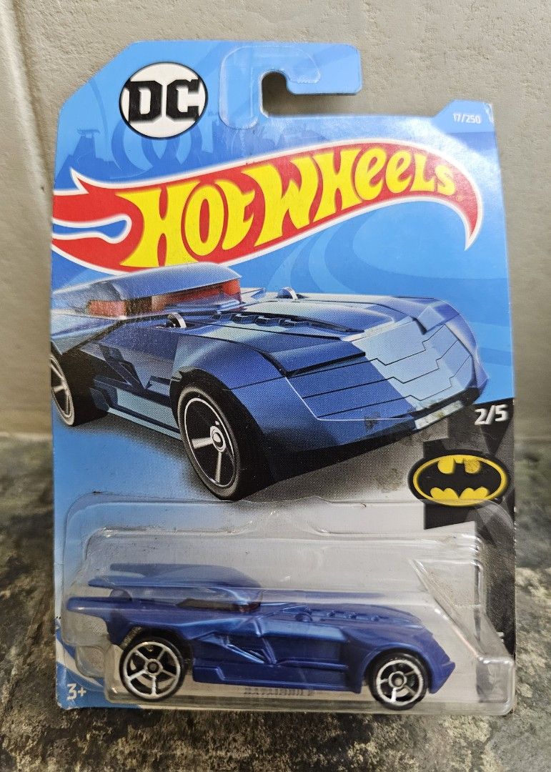 BATMAN BATMOBILE - 2020 Hot Wheels Batman Series (Category: Vehicle & Diecast Models) located in Quezon City. Submitted by charliebrown_olx (Listing ID 1389897089, Image 2). Description: BATMAN THE ANIMATED SERIES BATMOBILE Classification: New, Factory Sealed Condition: Mint on Near Mint Cards, WYSIWYG Prices: P250.00 Each (RIGHT/SOLD) TERMS & CONDITIONS: 1. C.O.D. Can meet buyers at - Del Monte Ave, Q.C. - Mla Memorial Park Sucat - Sundays 10am-