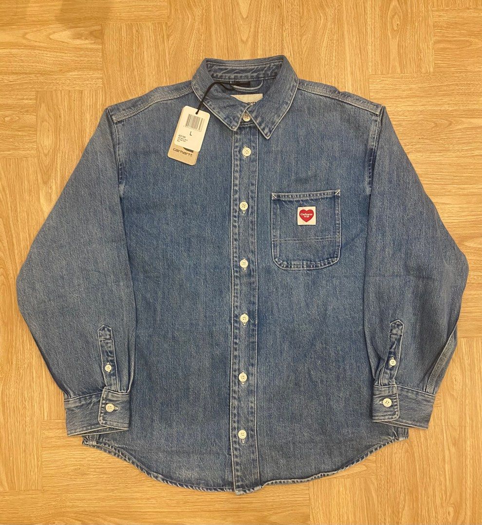Carhartt WIP L/S Nash Shirt, Men's Fashion, Tops & Sets, Formal