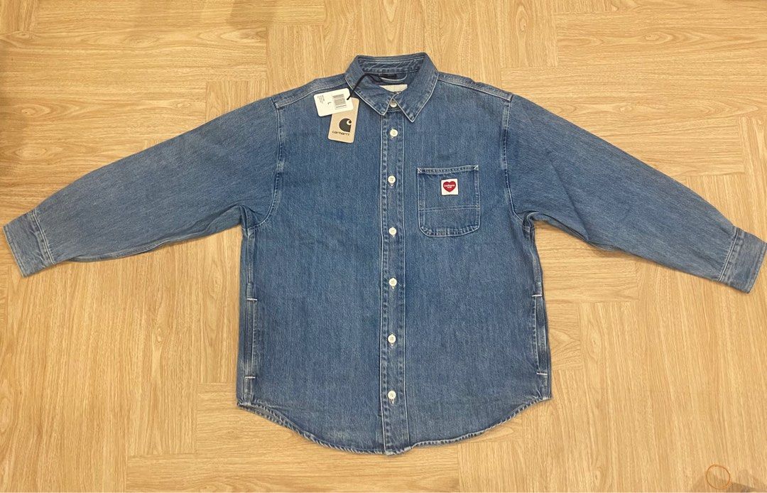 Carhartt WIP L/S Nash Shirt, Men's Fashion, Tops & Sets, Formal