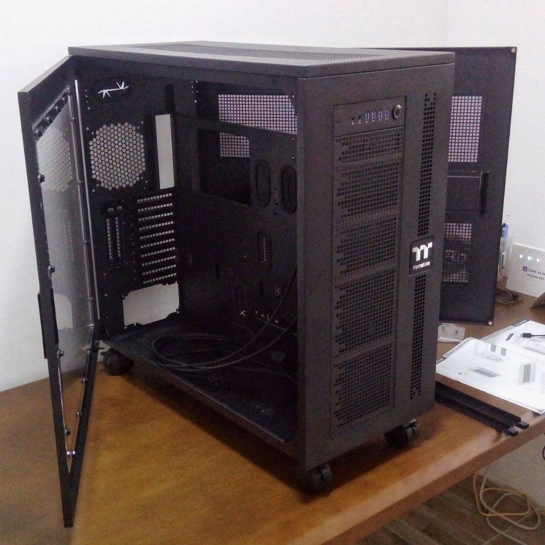 Case Desktop (Category: Desktops) located in Manila. Submitted by angel_felicity (Listing ID 1389941099, Image 3). Description: ♦️Thermaltake Core W100 Computer Case(Brand New) The box was just opened for unboxing video on youtube..