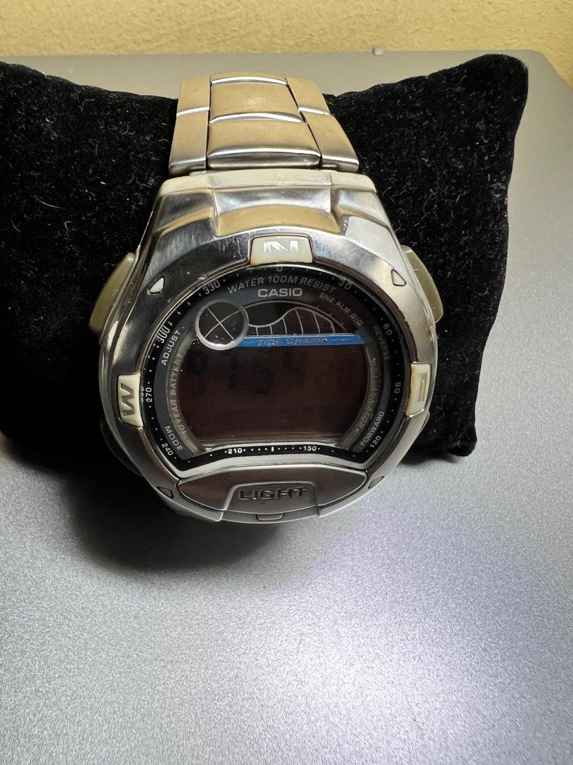 Casio watch (Category: Men's Watches) located in Makati City. Submitted by giftidea123 (Listing ID 1390019839, Image 3). Description: Casio Illuminator Tide Graph 2926 W-753 Quartz Digital Vintage Watch UMB64ARL2 Rfs : Declutering .