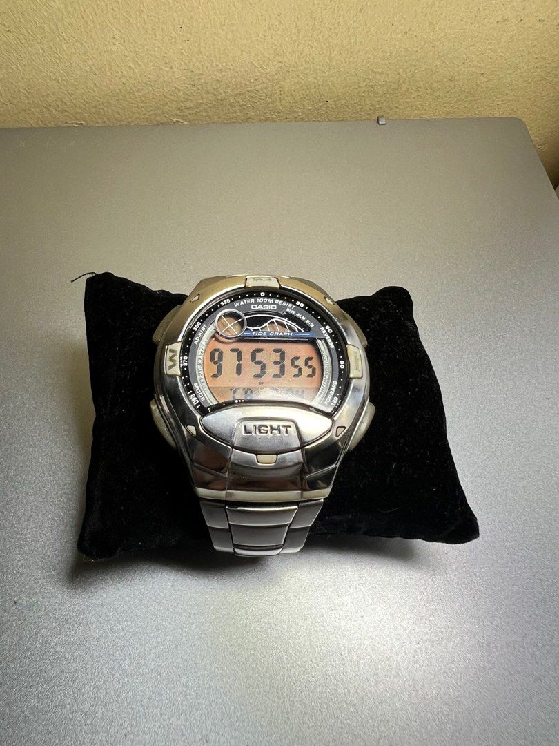 Casio watch (Category: Men's Watches) located in Makati City. Submitted by giftidea123 (Listing ID 1390019839, Image 2). Description: Casio Illuminator Tide Graph 2926 W-753 Quartz Digital Vintage Watch UMB64ARL2 Rfs : Declutering .