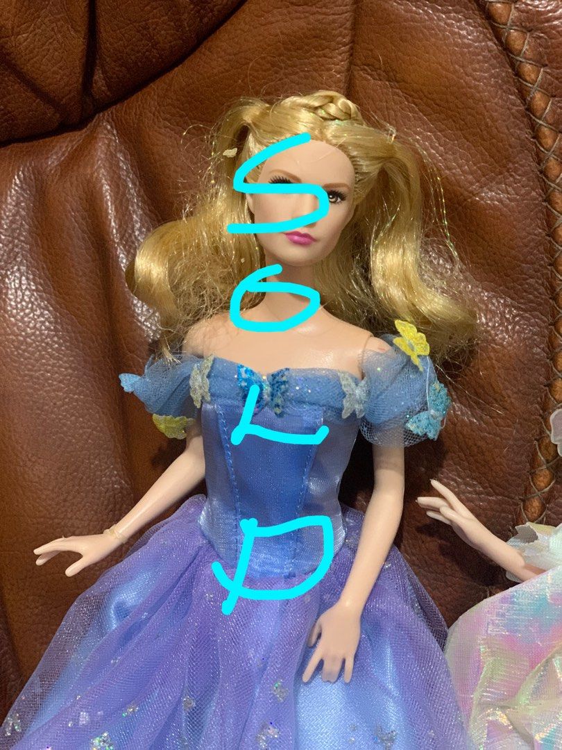 Cinderella Live Action Dolls (Category: Figurines & Statues) located in Davao. Submitted by riccirici (Listing ID 1281085852, Image 3). Description: Cinderella live action Dolls Mattel Disney Cinderella Royal Ball Good condition No shoes 3,500 php Mattel Disney Cinderella Fairy Godmother Good condition No shoes 3,500 php Mattel Disney Cinderella Wedding Day With Glass Slipper 3,500 php Good condition Location Davao City Courier J&T + Shipping cos
