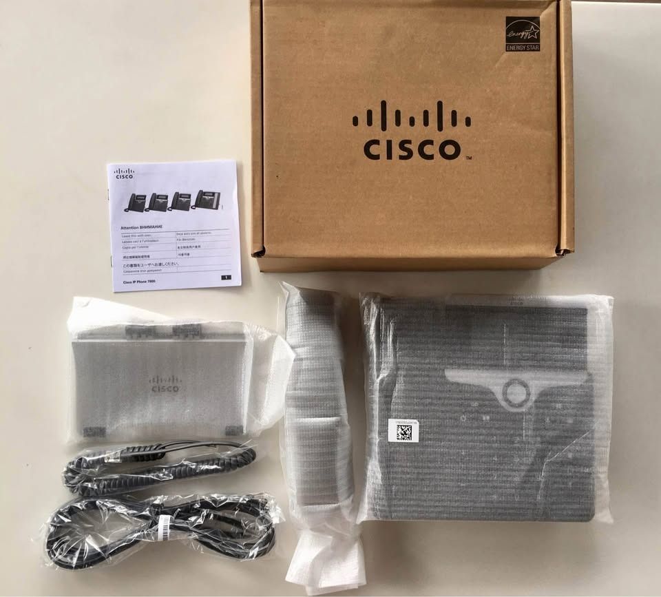 CISCO IP Phone CP-7841-K9 (Category: Office & Business Technology) located in Paranaque City. Submitted by subriocomputertrading (Listing ID 1390032024, Image 2). Description: Cisco 7841-K9 ● The phone has the following keys ◦ Line keys ◦ Soft-keys ◦ Two-way navigation and select keys ◦ Hold/Resume, Transfer and Conference keys ◦ Messaging, Service and Directory keys ◦ Standard key pads ◦ Volume control toggle key ◦ Speakerphone, headset and mute