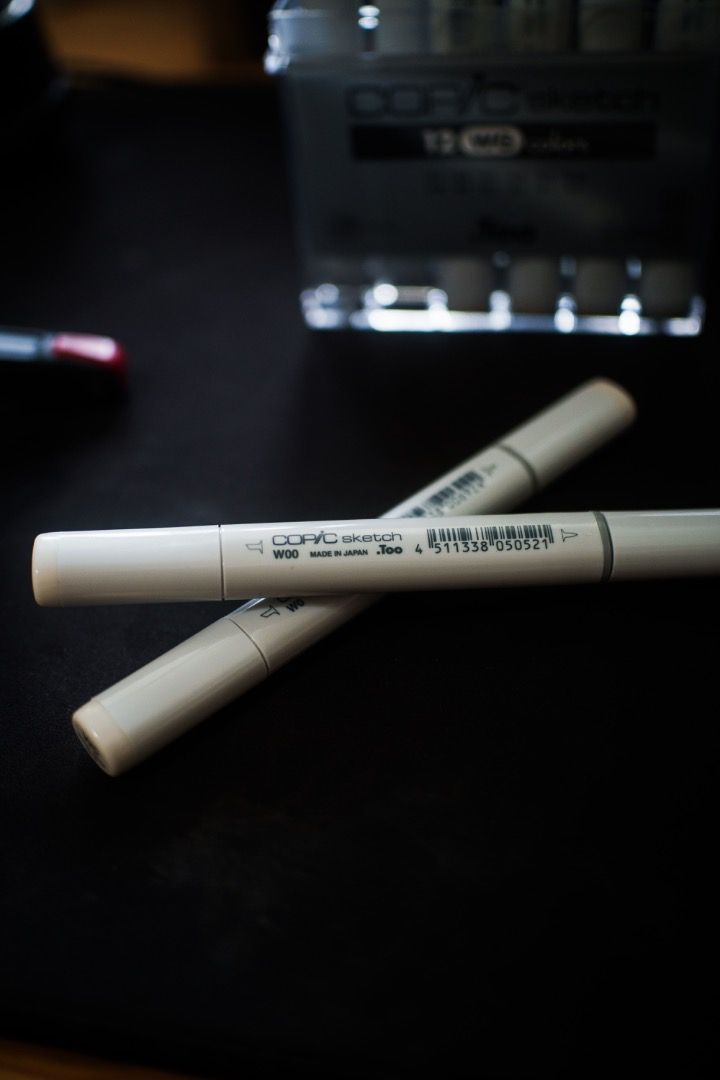 Copic Sketch WG 12 (Category: Craft Supplies & Tools) located in Manila. Submitted by jacko.rodulfa (Listing ID 1389922081, Image 3). Description: Copic Sketch Made in Japan Barely used for architectural sketching. -12 colors of warm grays(see photos for colors) - comes with refills(Brand New) -Tips are intact -Bundle only price Can do meetups in cubao .