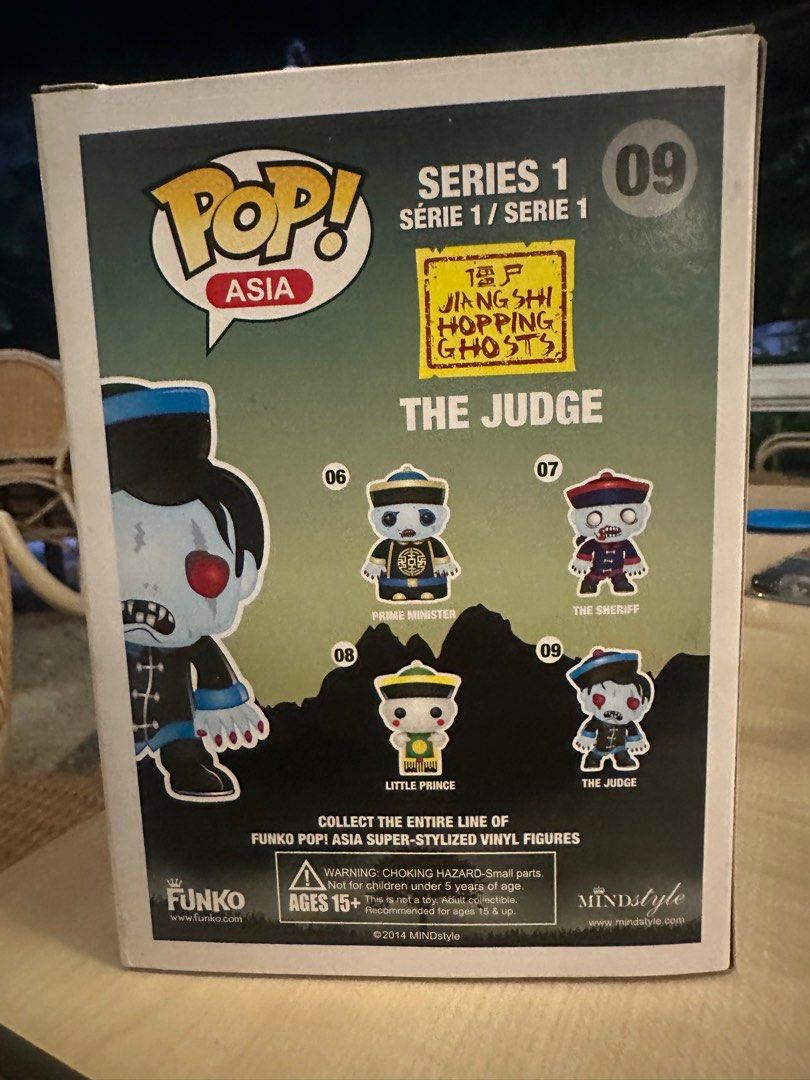 Funko Pop Asia The Judge09 (Category: Designer & Blind Box Toys) located in Pasig City. Submitted by Deeshopforkeeps (Listing ID 1389971235, Image 3). Description: .