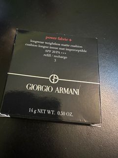 Giorgio Armani Power Fabric+ 持久無重啞緻氣墊粉餅64234002224385110