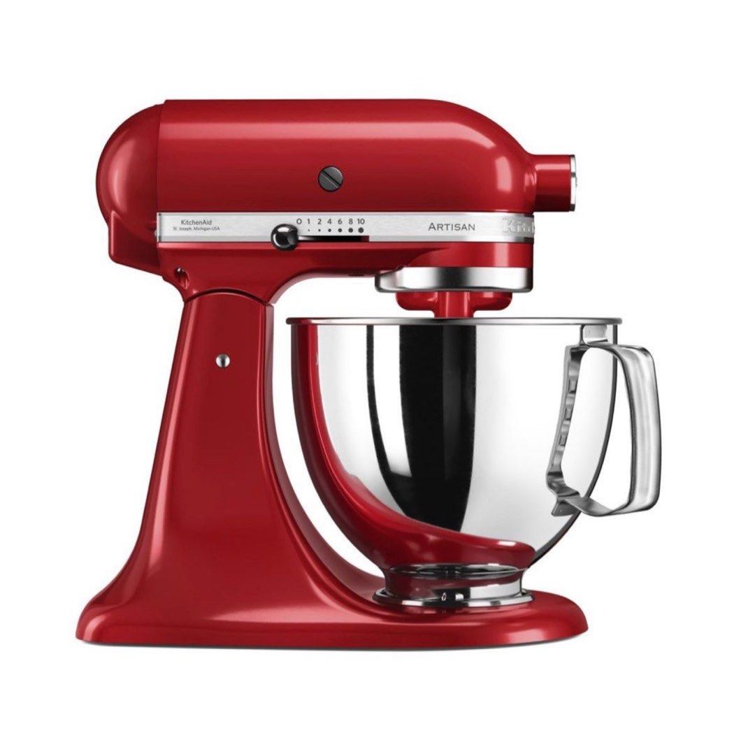 KitchenAid Artisan Stand Mixer Red (UNUSED), TV & Home Appliances