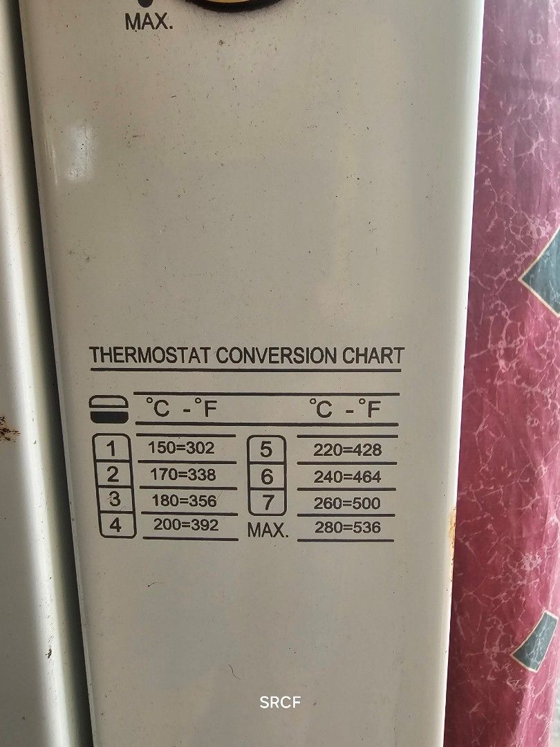 La Germania Tabletop Oven (Category: Ovens & Toasters) located in Quezon City. Submitted by geminimomma2 (Listing ID 1385253609, Image 3). Description: 100% porcelain body Uses LPG (not included) Wt 52 kg Dimension: 54cmx59x54.