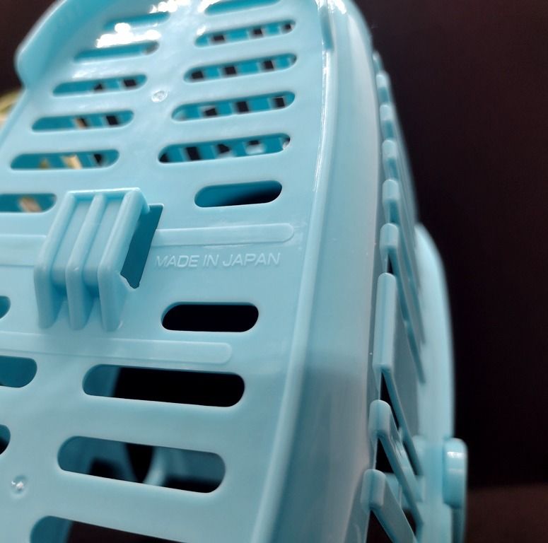 Linkable Laundry / Shower Basket (Made in Japan) (Category: Storage Boxes & Baskets) located in Quezon City. Submitted by mondy_mond (Listing ID 1389914732, Image 2). Description: This Linkable Laundry / Shower Basket... *Made in Japan (See image #2) *Can be hanged on clothesline or clothes drying rack *Can be linked together at the bottom (See images #1, #5, & #7 for demonstration) *Great for storing & carrying clothes pins, shower essentials, k