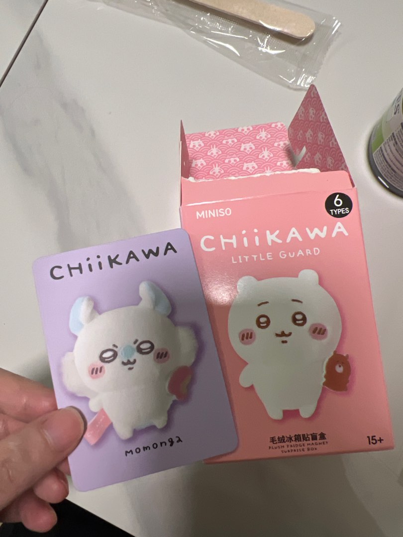 MINISO Chiikawa 磁石公仔 飛鼠, 興趣及遊戲, 玩具 & 遊戲類 - Carousell