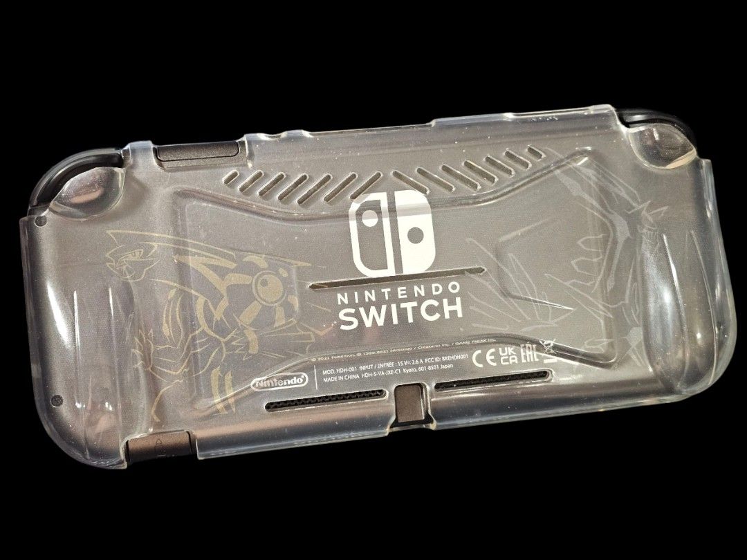 Nintendo Switch Lite Dialga and Palkia Edition (Category: Nintendo) located in Paranaque City. Submitted by john020497 (Listing ID 1390024991, Image 3). Description: Condition: - Complete with box, manuals, charger, case and bag. - Around 9.5/10 smoothness. With tempered glass installed. - Rare unit for collectors. - Tested and working. Just message me if you have any questions or you need more details. Warranty: 1 day of testing Contact number: 