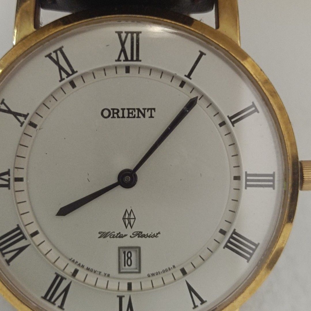 Orient (Category: Watches) located in Sungai Udang. Submitted by canu63 (Listing ID 1389870408, Image 3). Description: sapphire cristal ,stainless steel,quarts, water resistant 40 meters, Japan movement.