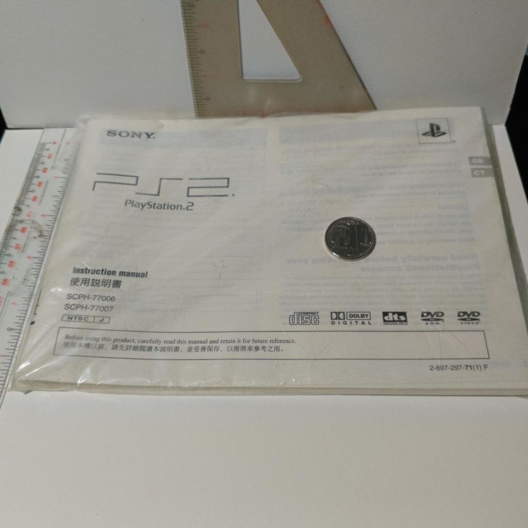 Original Playstation 2 Slim Instruction Manual (Category: PlayStation) located in Mandaluyong City. Submitted by gr009 (Listing ID 1389939071, Image 1). Description: Please read the following; As is, what you see is what you get please inspect the photos carefully No joy dibbers No reservation unless 100% sure Buyer must shoulder the shipping cost mode of payment gcash Check out gie009's listings on #Carousell https://carousell.app.link/XiY9smf5o