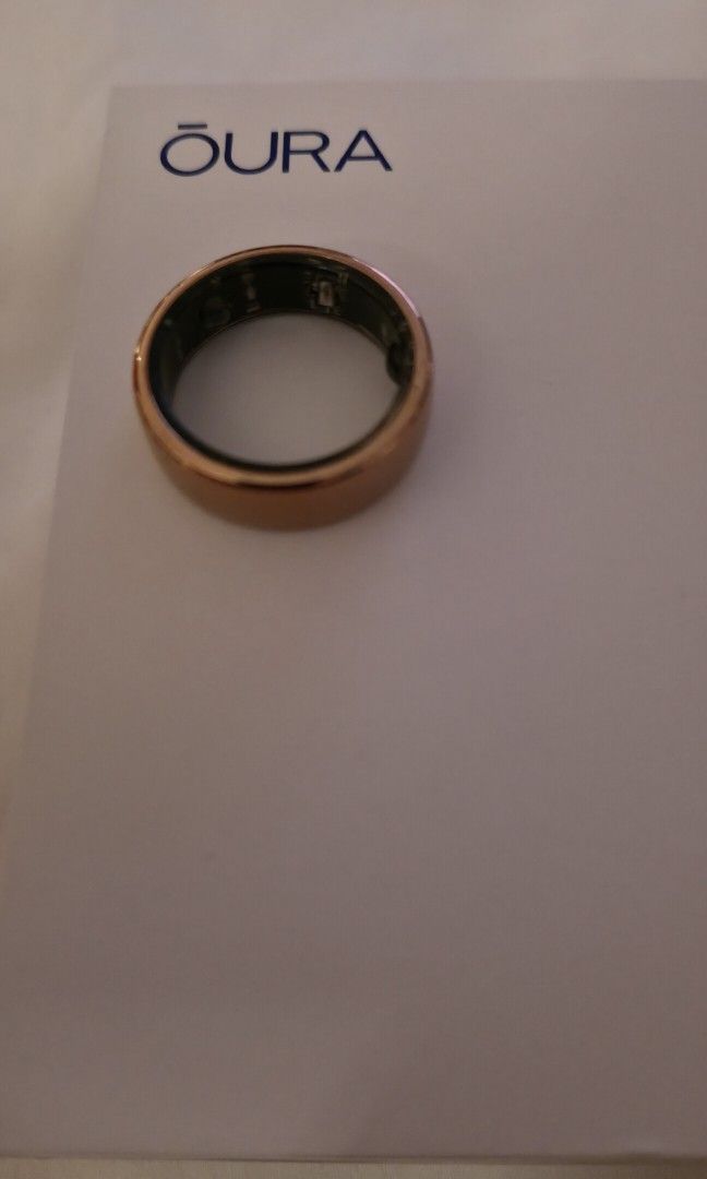 Oura Gen3 Rose Gold Size 12 (Category: Wearables & Smart Watches) located in Manila. Submitted by arv67 (Listing ID 1389981720, Image 2). Description: Oura Gen3 Rose Gold Size 12 Barely Used RFS: Not Using It.