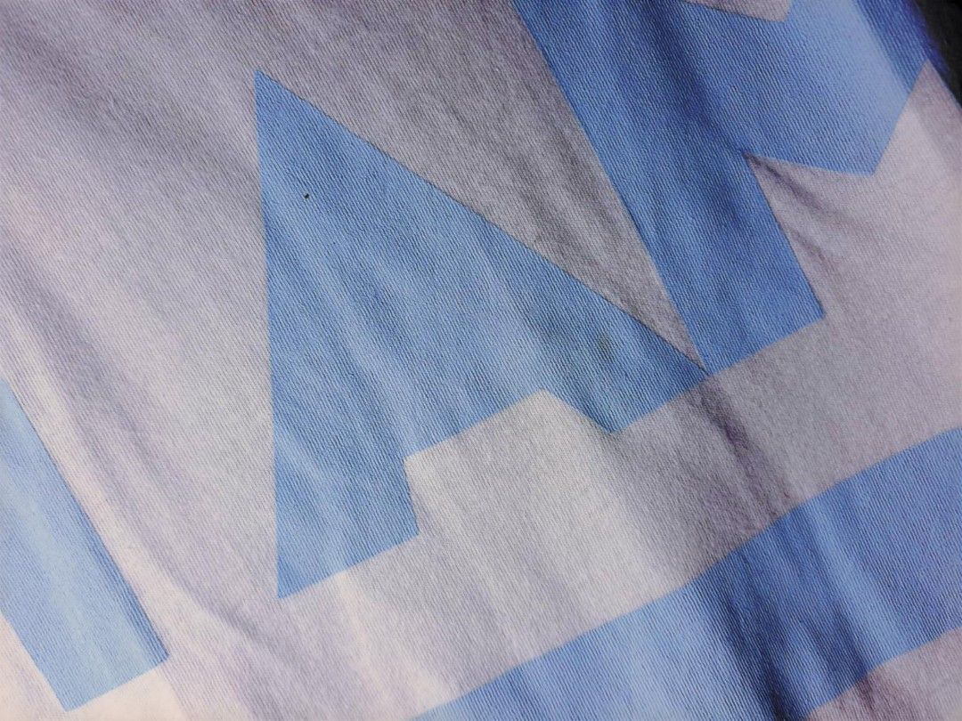 PLAY COMME des GARCONS Spell Out (Category: Luxury Apparel) located in Quezon City. Submitted by yaseen73 (Listing ID 1390028502, Image 3). Description: CGD PLAY Scoop Neck Tee For Women With Big Prints Blue Prints Logo Short - Sleeved White |With Visible Stain ( See Last Photo ) WASHABLE •Made in Japan Size Medium on Tag Width *17½ Inches Length 26 Inches 10/10 Color Rate Like New Condition✓ NO HAIRLINE/NO CRACK PRINTS Asking Price : 400.00 Peso